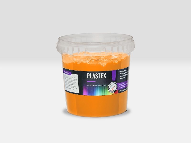 Plastex Plastisolfarbe Neon Orange